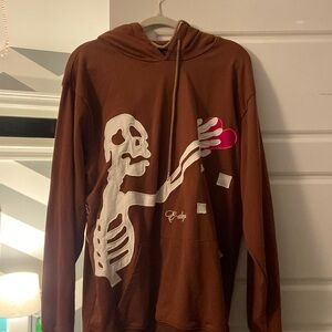 Aelfric eden XL skeleton heart hoodie